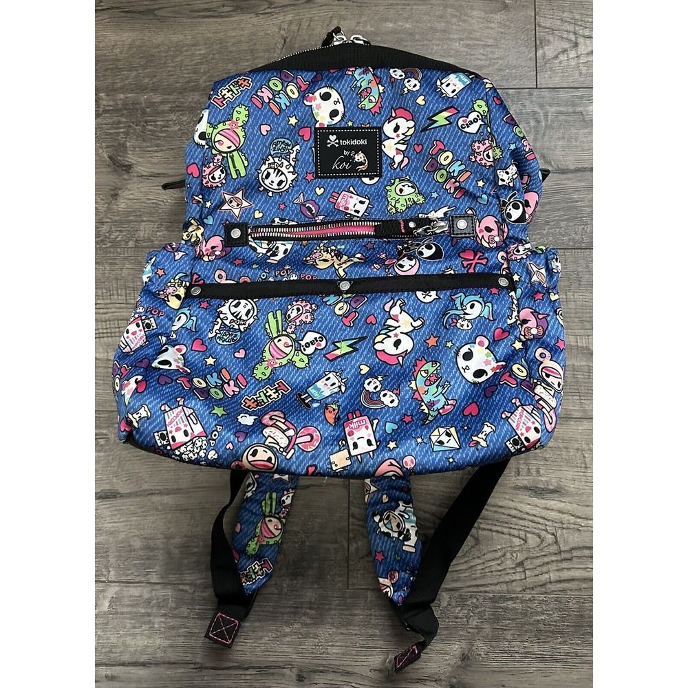 KOI Printed‎ Medical Backpack Tokidoki Denim Daze
